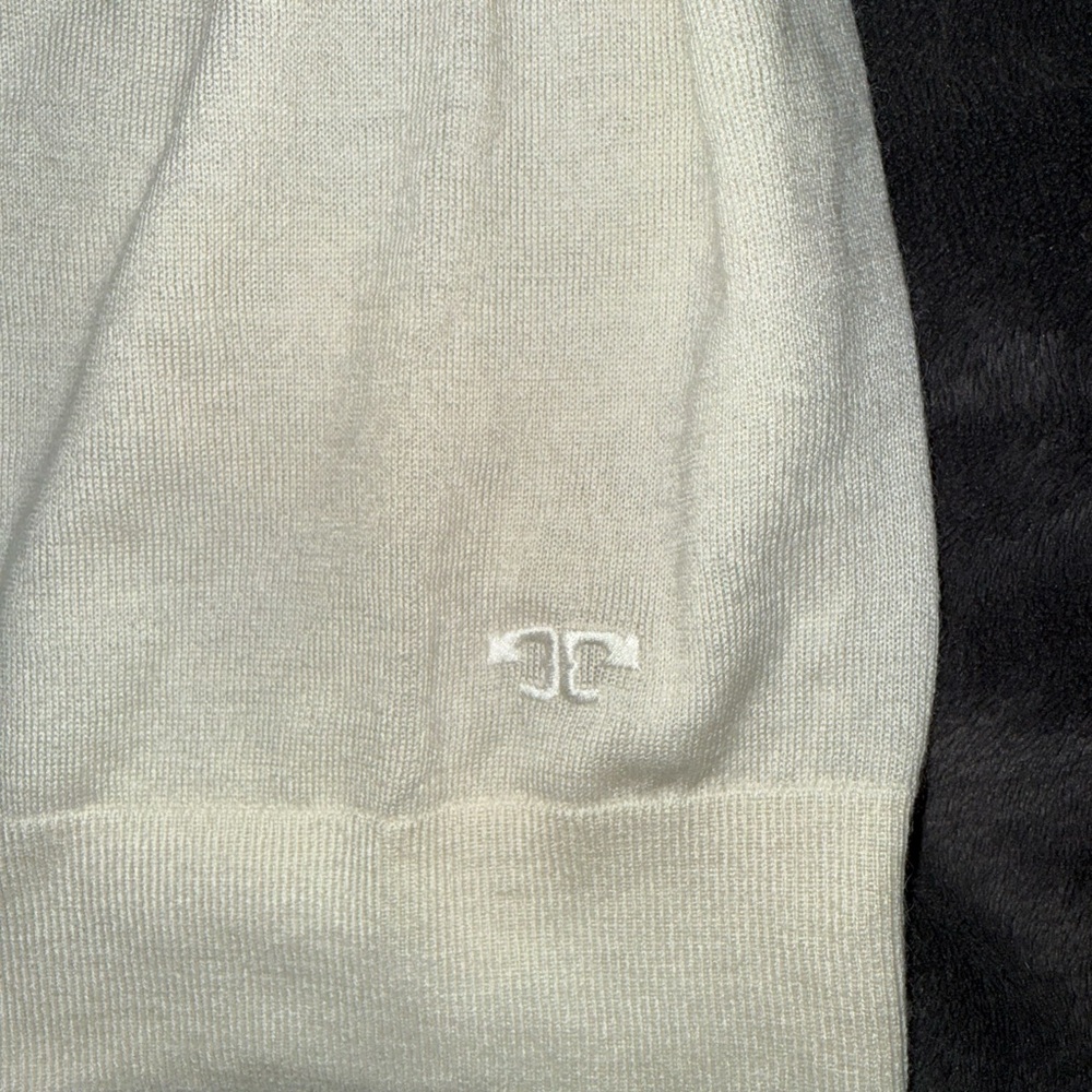 Tory Burch Cream Women's cashmere sweater - Picture 4 of 5